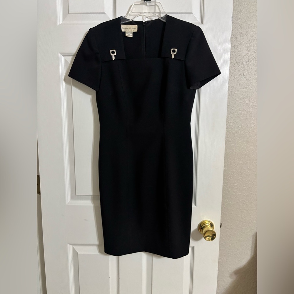 Casual Corner Black Mini Dress